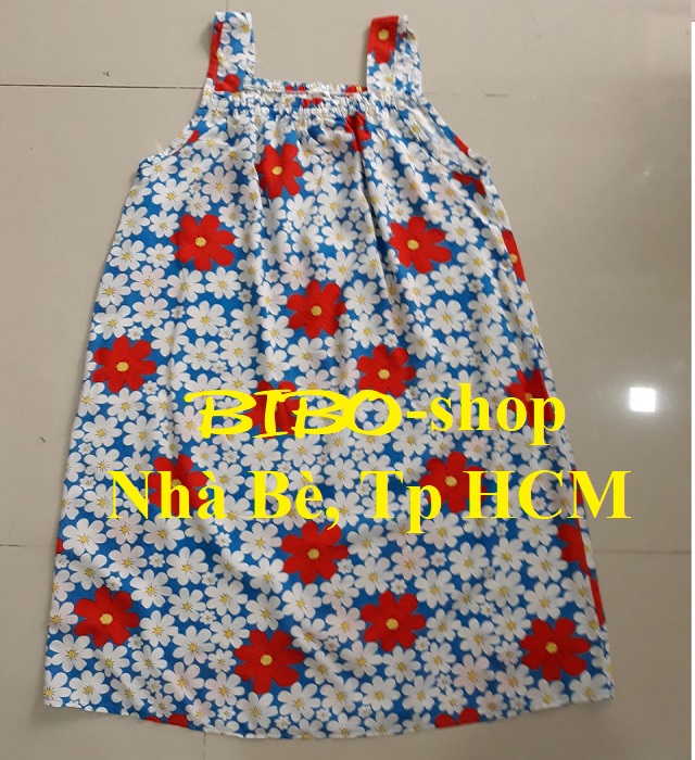 Đầm mặc nhà vải tole (2 dây)