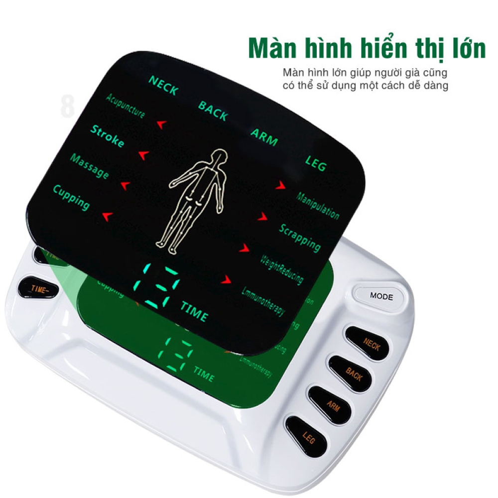 Máy massage xung điện châm cứu 8 miếng dán Beame YTK-309B