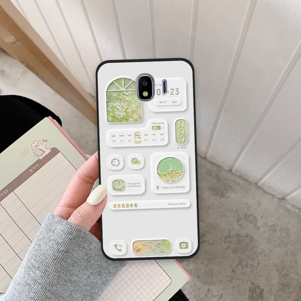 Ốp lưng samsung galaxy j4 / j4 2018 họa tiết đồng đồ dễ thương