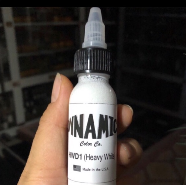 Mực xăm Dynamic trắng 30ml