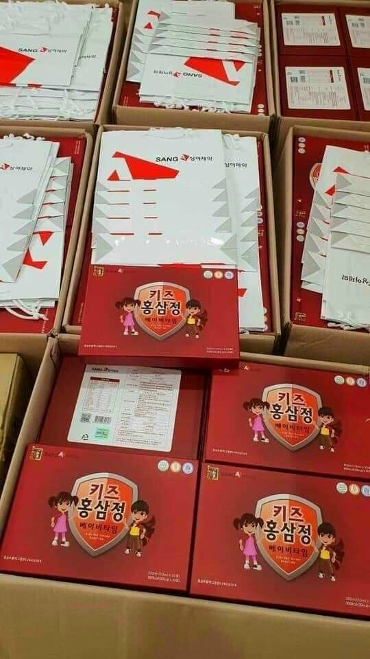 Hồng Sâm Baby SangA - Hàn Quốc - Date 2024