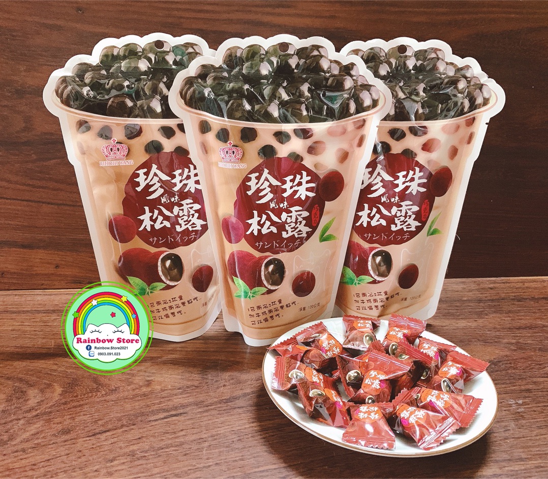 [HCM]Kẹo trà sữa trân châu