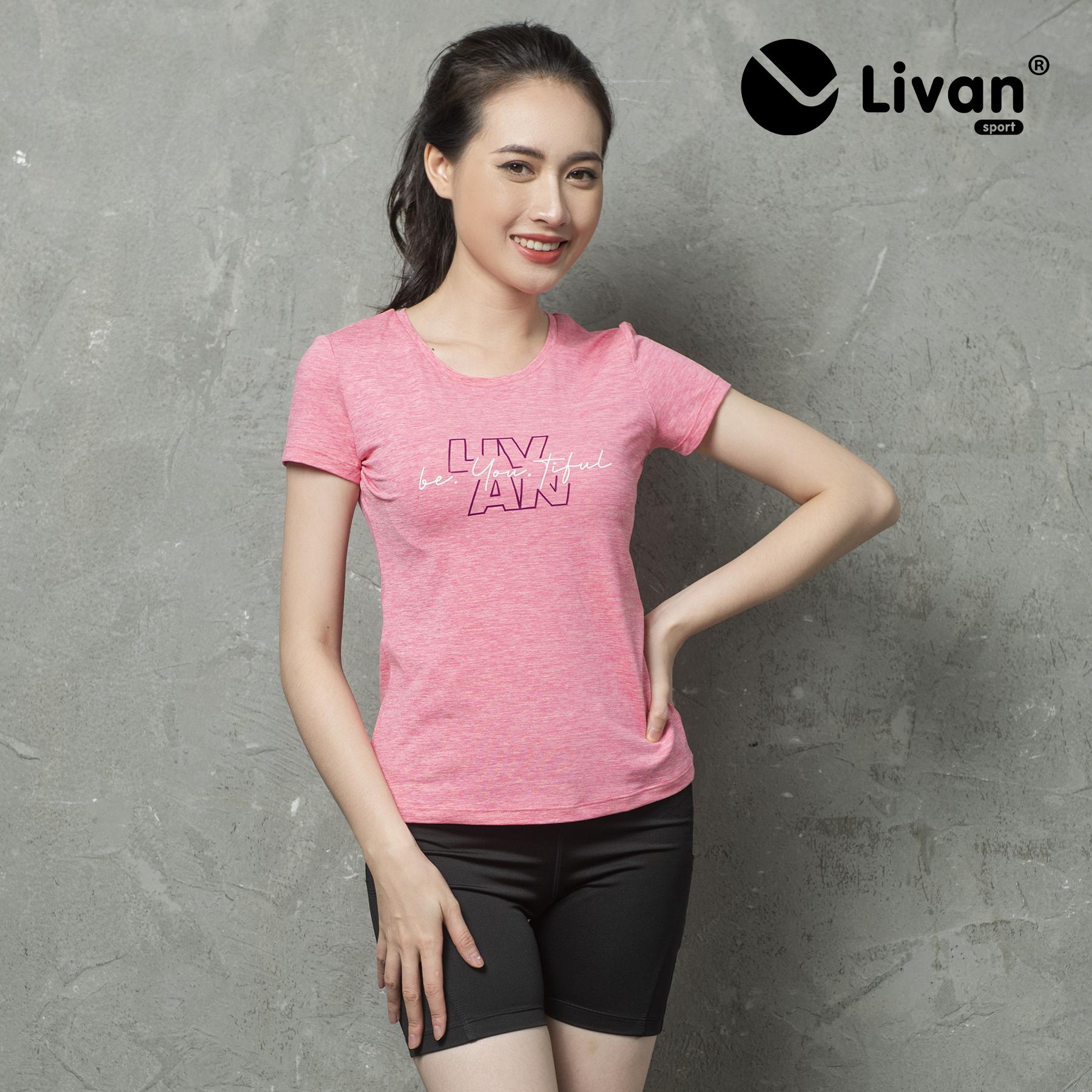 Áo Thun Nữ Be You Tiful Livan Sport