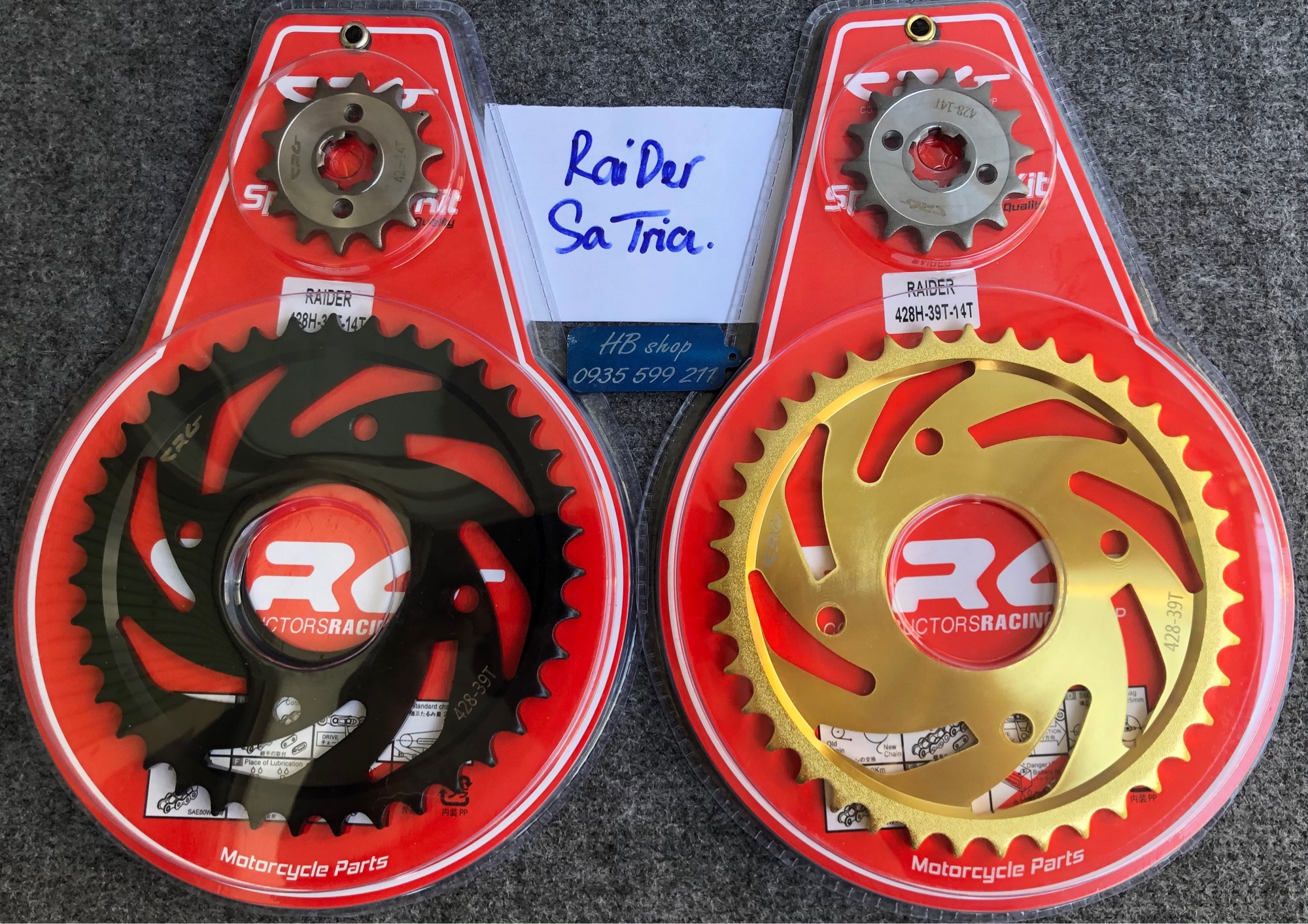Nhông dĩa crg xe raider satria