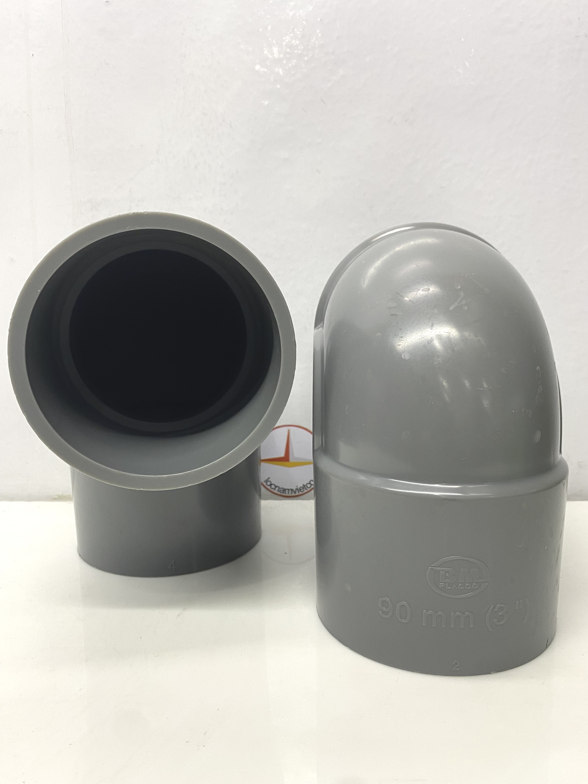 Co 90 nhựa PVC Bình Minh (Dày)_C90D (Elbow)