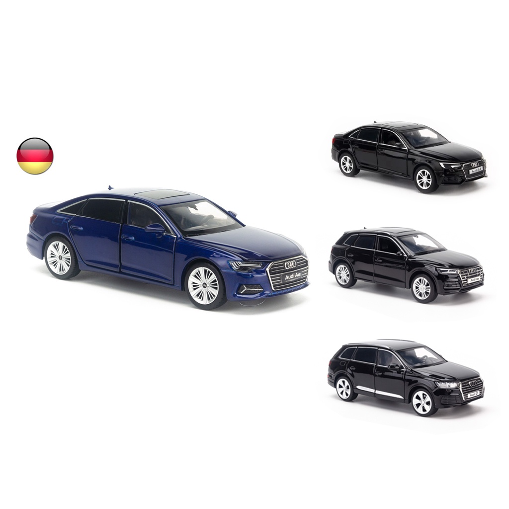 Mô hình xe Audi R8, A8, Q7, Q8 1:32