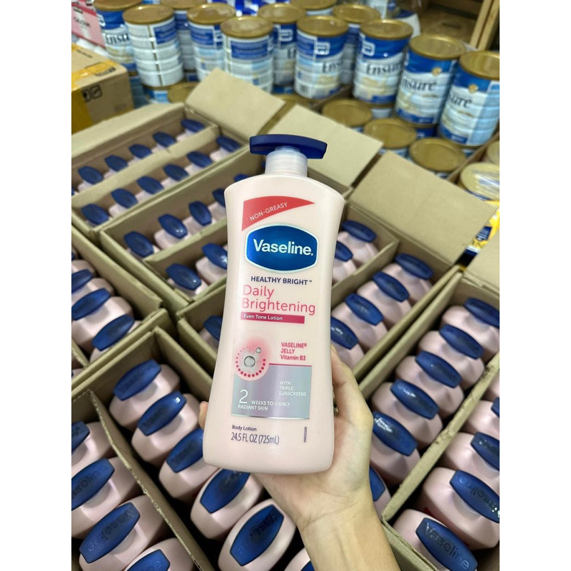 Dưỡng thể Vaseline Healthy Bright Gluta HYA 10X