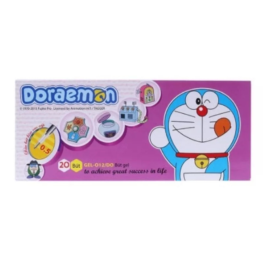 Hộp 20 Cây Bút Tím Thiên Long Gel-012/Do