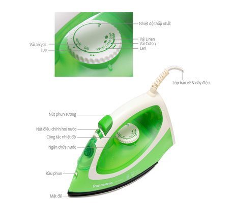 [HCM]BÀN ỦI HƠI NƯƠC PHILIPS GC1426/79