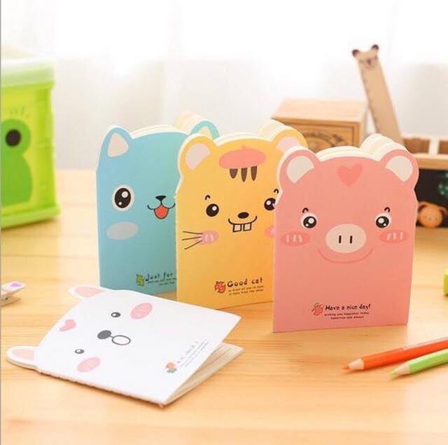 Combo 10 Quyển Sổ Tay Hình Gấu ( 40 Trang )