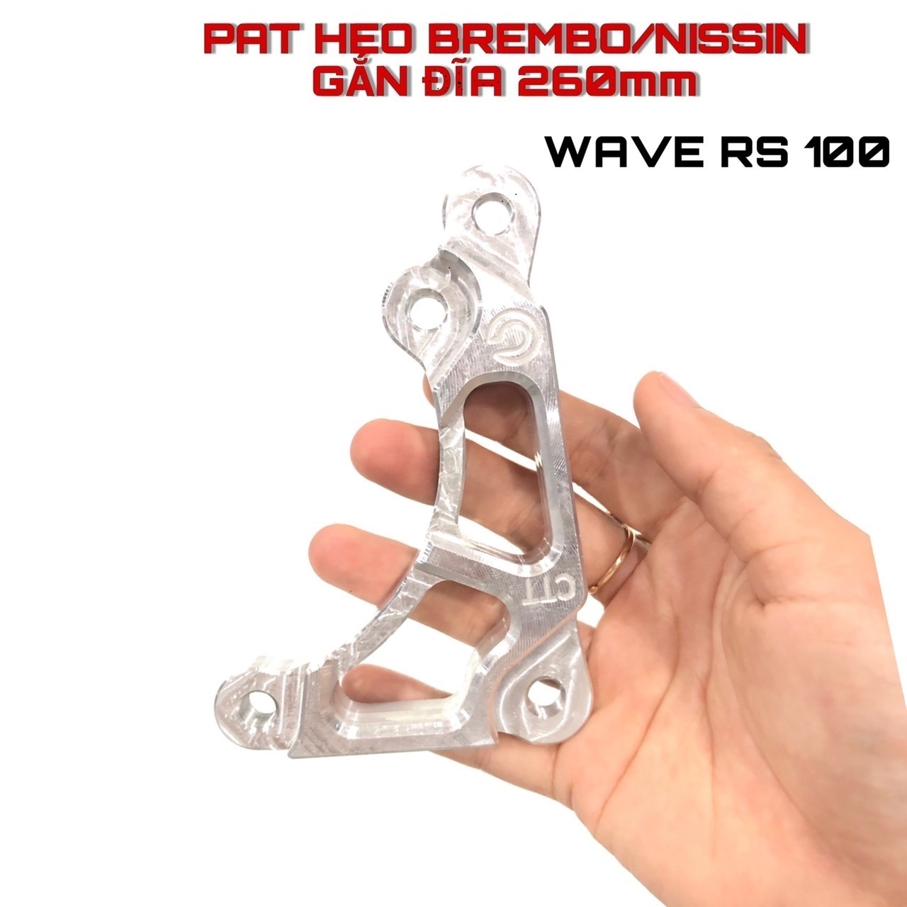 Pat heo brem/nissin gắn đĩa 260mm cho xe máy các dòng