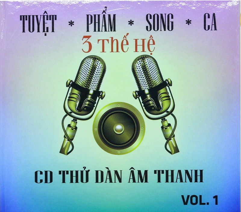 Bộ 4 đĩa cd Tuyệt Phẩm Song Ca 3 Thế Hệ (phôi đĩa nhật)
