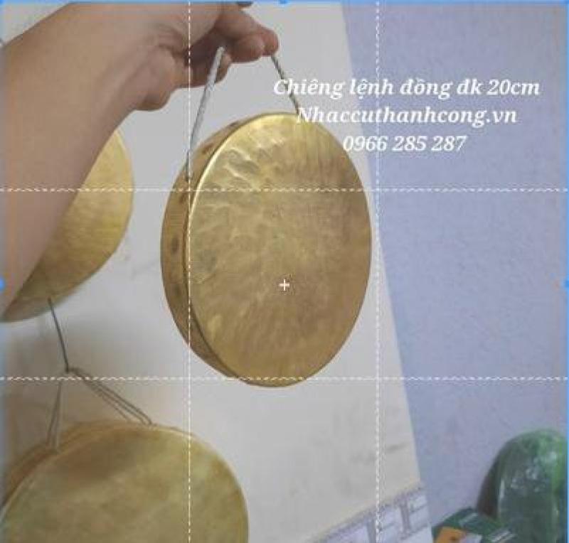 Lệnh đồng vàng đk20cm