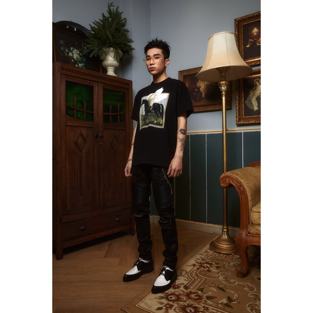 [GY]Áo phông nam MIKENCO Pegasus tshirt