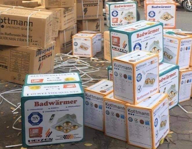 [Cam kết hàng chính hãng] đèn sưởi 2 bóng vàng KOTTMAN K2BH