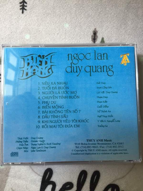 [HCM]Combo 3 CD Ca Sĩ Duy Quang
