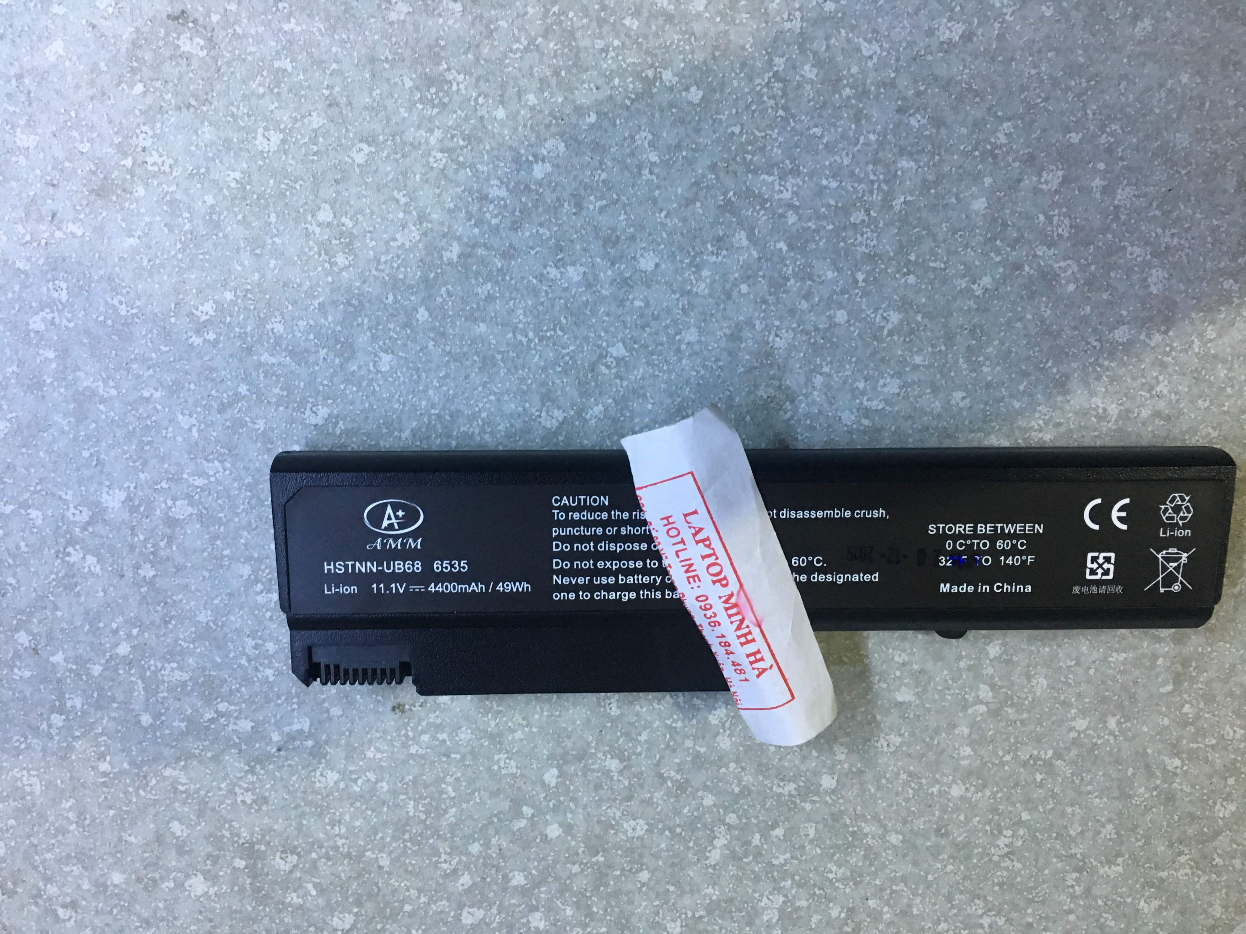 Pin laptop hp ProBook 6550b