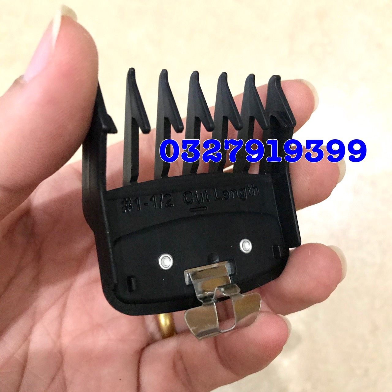 Cữ tông đơ 1,5mm gá thép WAHL - 1,5 3 4,5 25mm