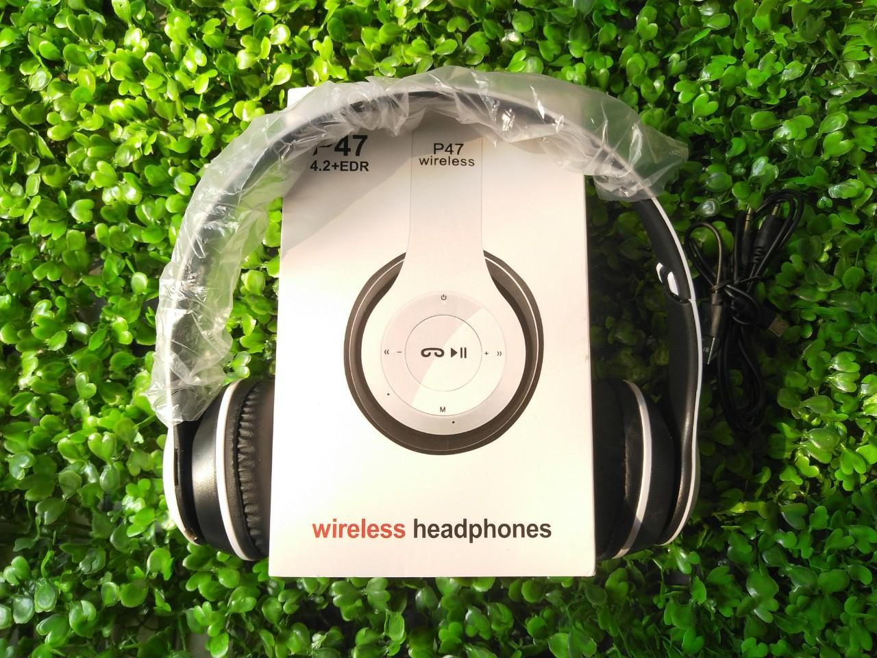 Tai nghe chụp tai cao cấp Bluetooth P47 ( giá hủy diệt)