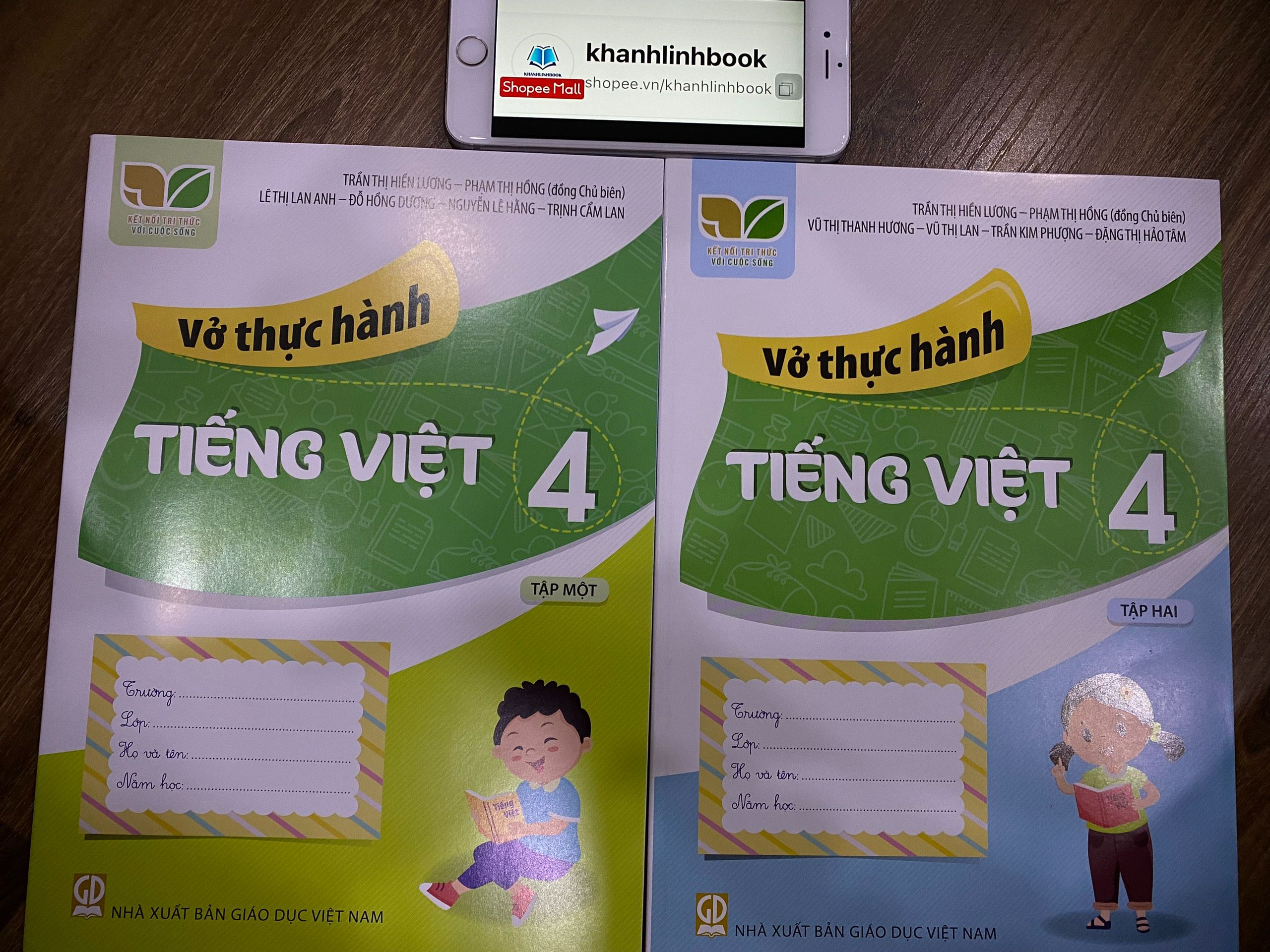 Sách - vở thực hành tiếng việt 4 - tập 2 ( kết nối tri thức )