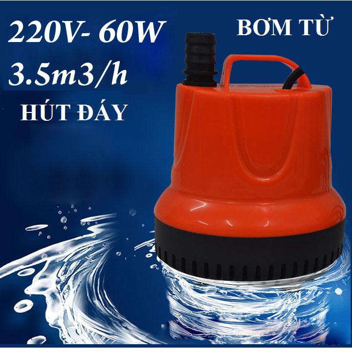 Máy bơm chìm hút đáy Xilong, hút đáy hồ cá, đáy hồ , hút nước