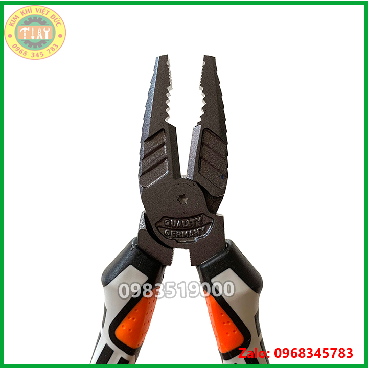 KAPUSI Kìm Kiểu Đức Bộ 3 Chiếc ( Điện, Cắt, Nhọn)- Bán Lẻ cây