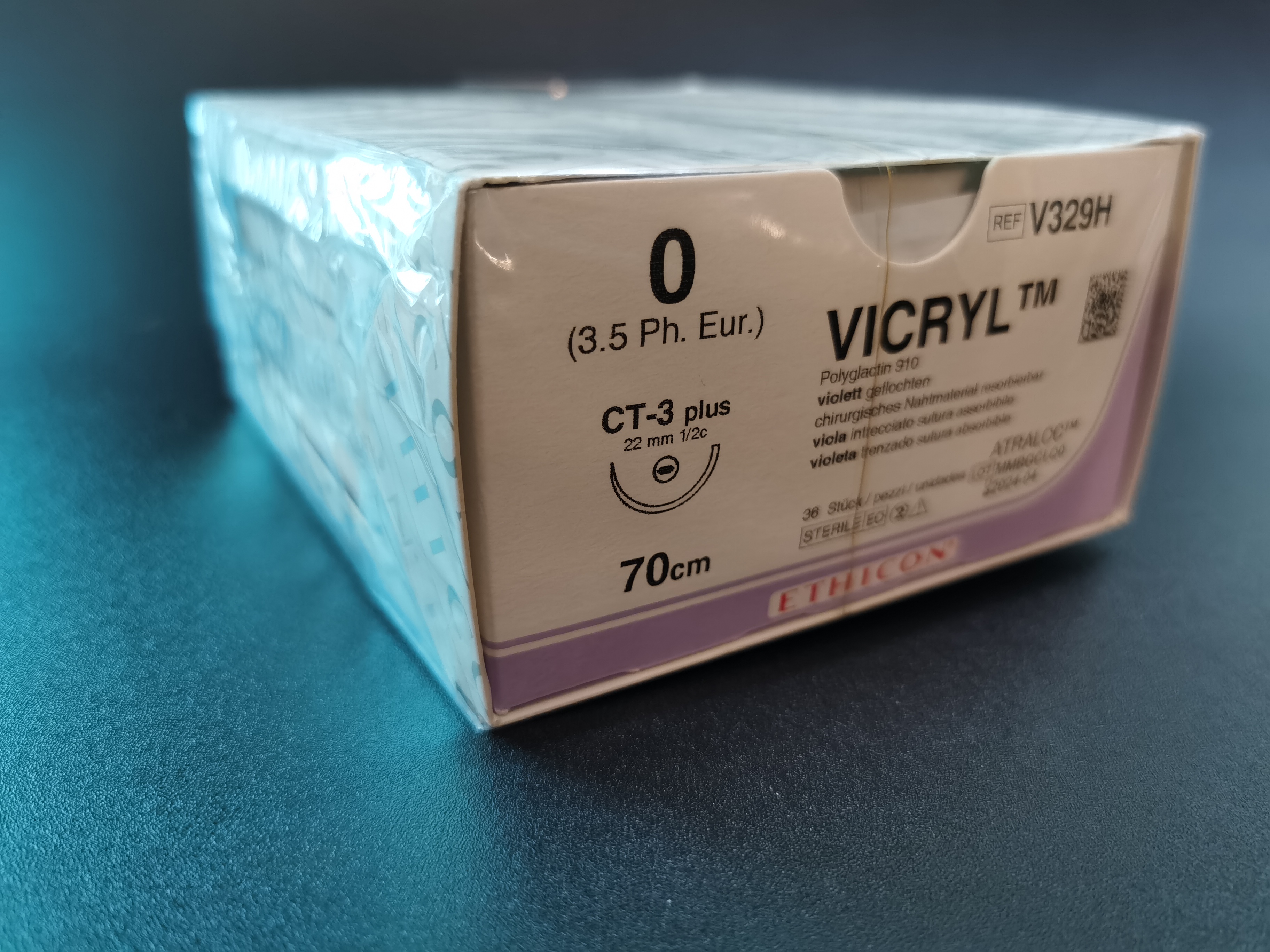 Chỉ phẫu thuật Vicryl 0