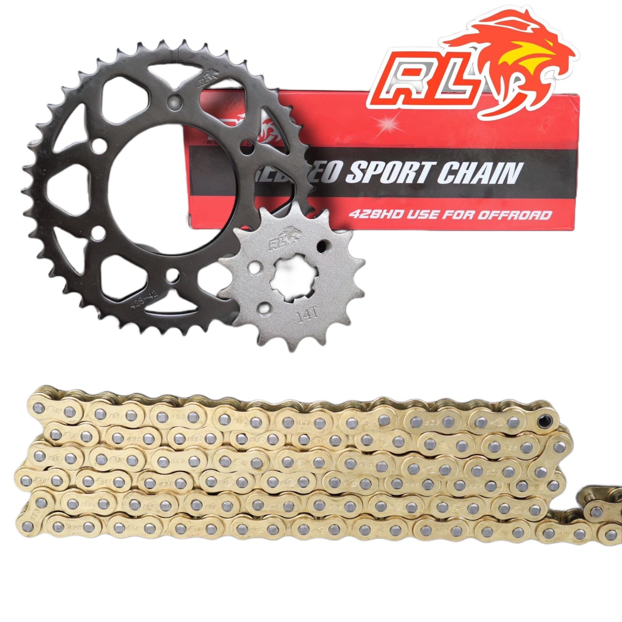 Set salamanders slug forks redleo for exciter 150, ex 135 ,Ex155, winner, Sonic, raider, Sirius genuine goods