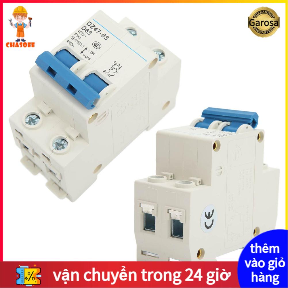 Ac400v miniature circuit breaker 2p 2pole solar panel energy air switch mcb