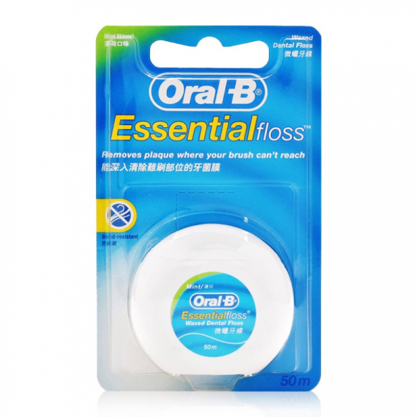 [HCM]Chỉ nha khoa Oral-B Essential Floss (50m/hộp)