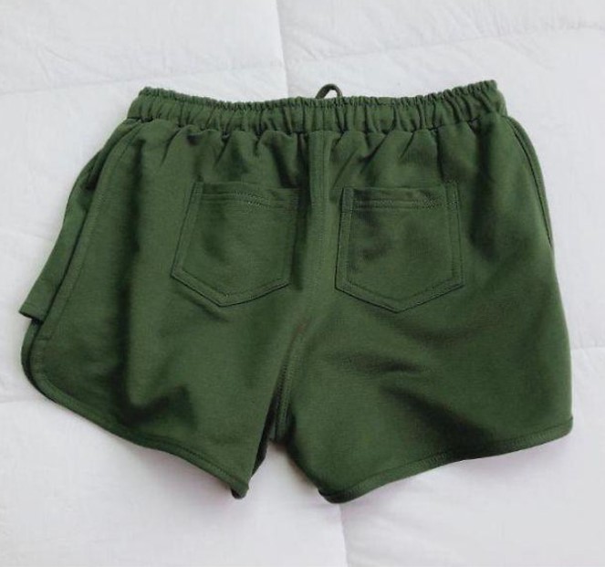 Quần short cotton nữ 4 túi thời trang
