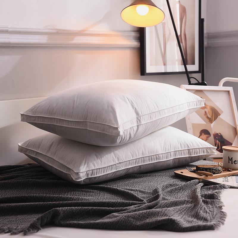 Lập Thể 100% Cotton Khách Sạn Đặc Biệt Gối Ruột Gối Cặp Chính Hãng 5 Sao Siêu Mềm Lông Vũ Duy Nhất Người Lớn Toàn Bộ