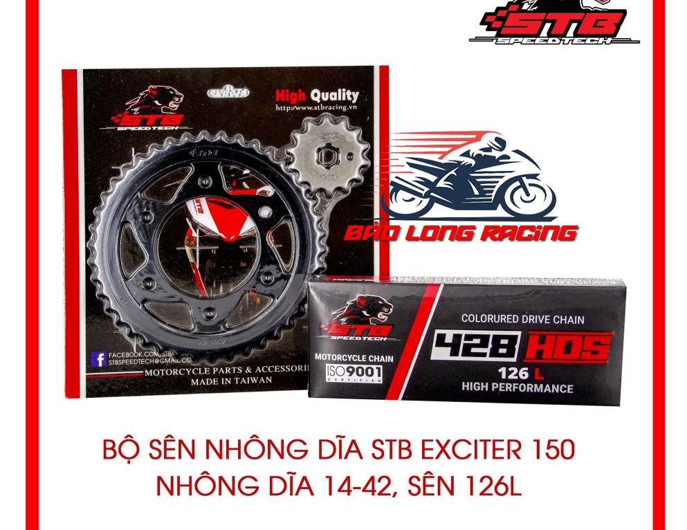 Bộ Sên Nhông Đĩa STB EXCITER 150