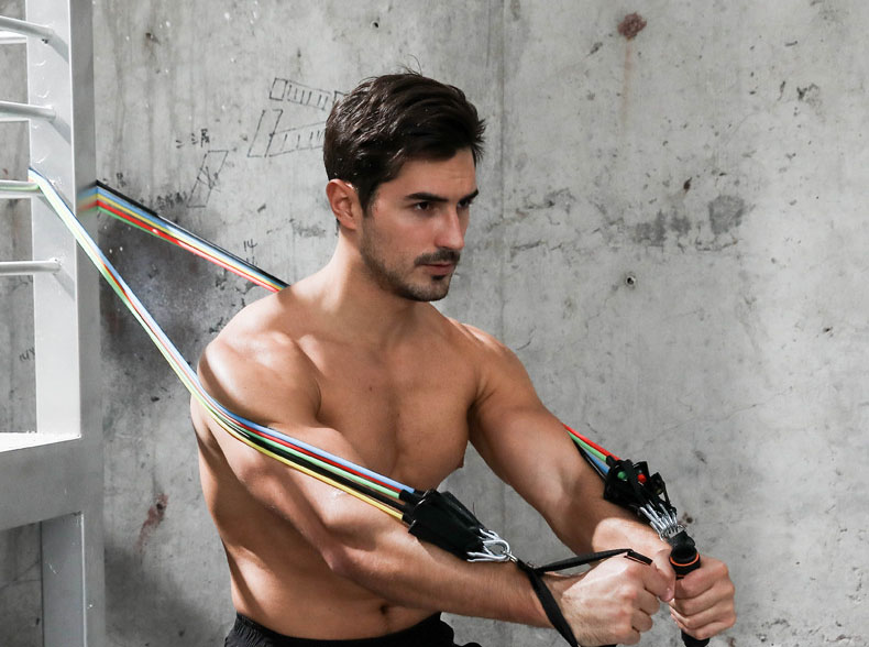 Bộ 5 dây đàn hồi Resistant Band tiêu chuẩn