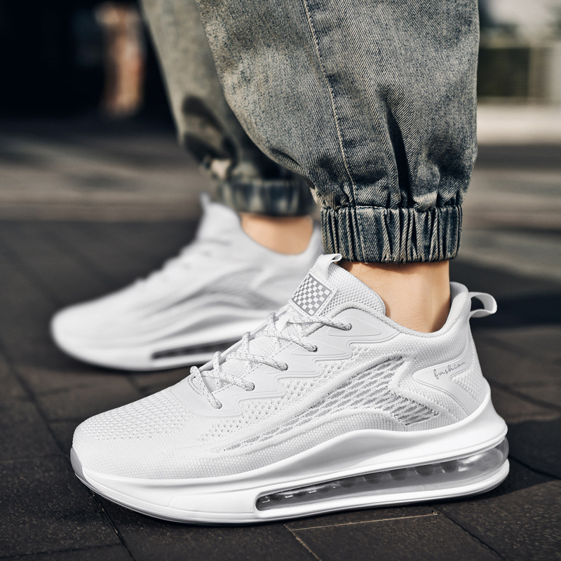 Giày Sneaker Cổ lửng Màu Trắng  11