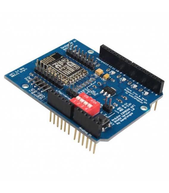 Shield Arduino UNO R3 / Mega ESP8266 Wifi ESP-12E (mở rộng chân, giao tiếp wifi)