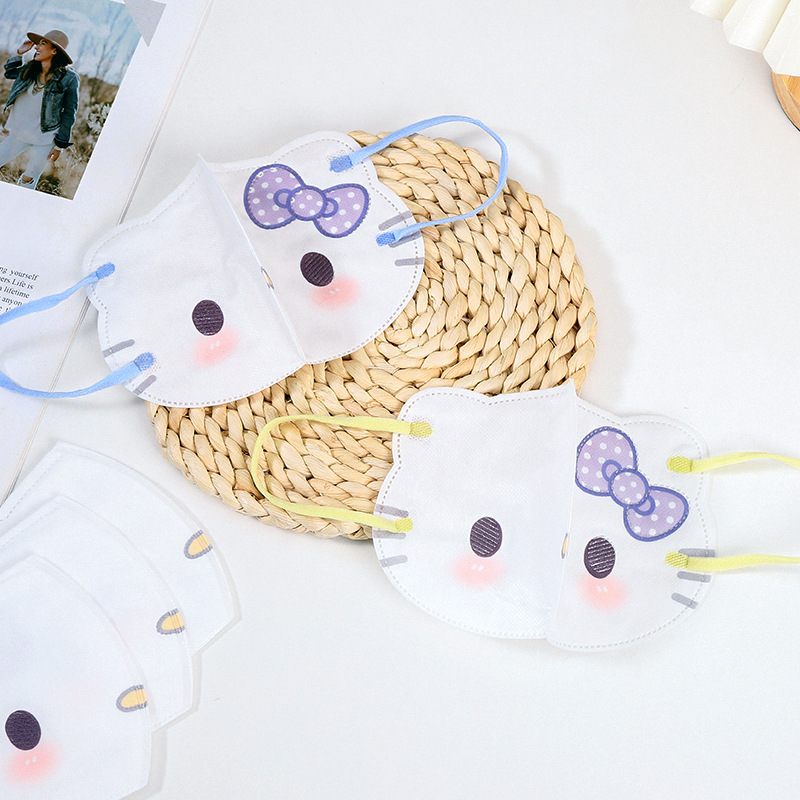 Set 10 khẩu trang 3d mask helokity cho mẹ và bé
