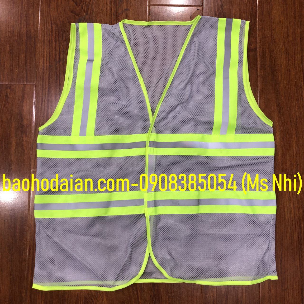 Áo phản quang chất vải lưới giá rẻ