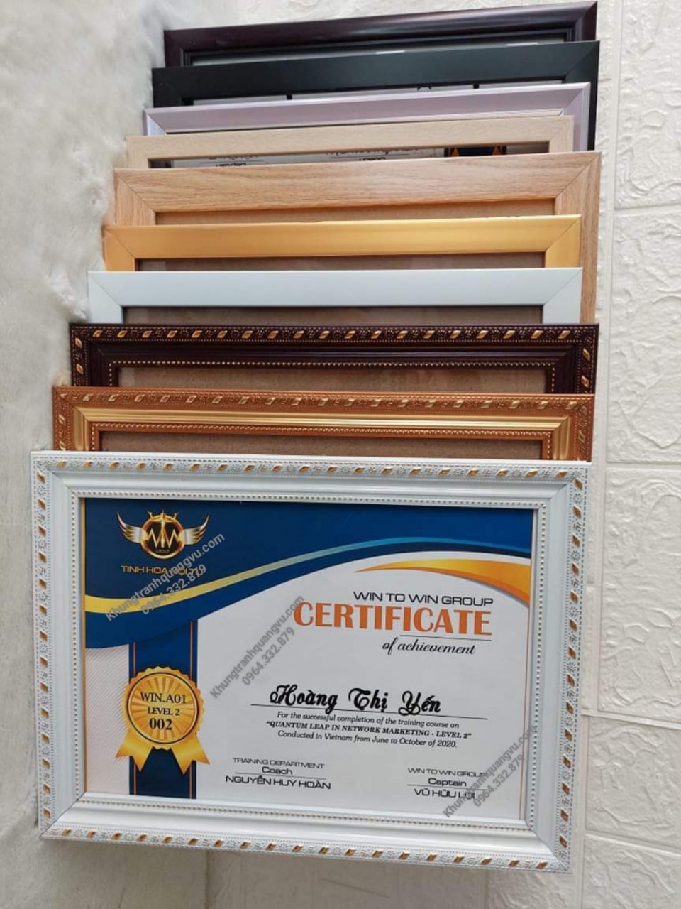 (mặt kính)khung ảnh treo tường(20*25 )cm.(20*30)cm. (30*40)cm