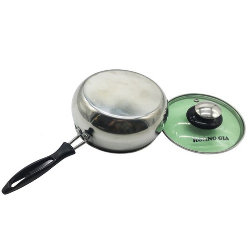 Nồi nấu bột inox Hoàng Da cao cấp - size 14cm