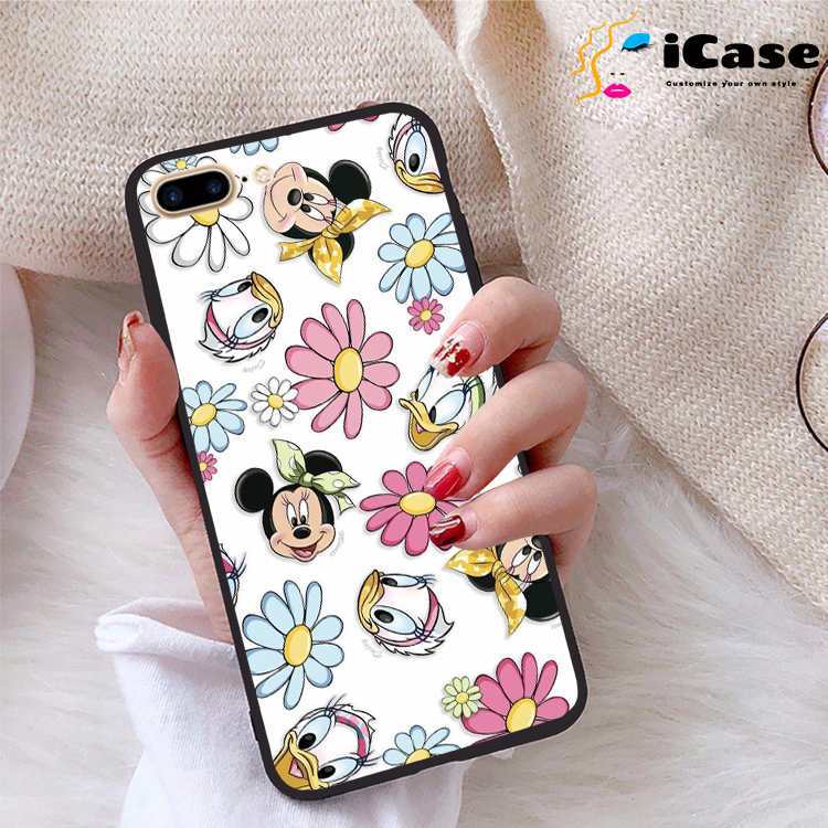 Ốp lưng iPhone 7 Plus viền dẻo TPU BST Hoạt Hình