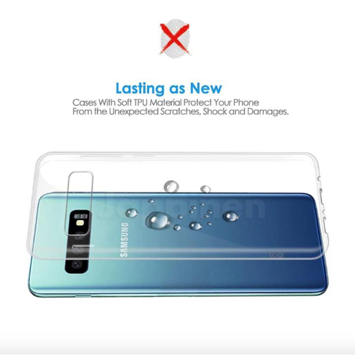 ỐP LƯNG DẺO SILICON TRONG SUỐT SAMSUNG GALAXY S10 PLUS