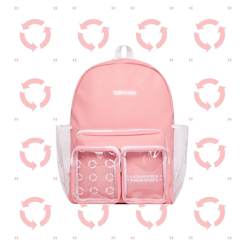 BALO BANAWA LOWKEY HIGHKEY BACKPACK UNISEX (ĐEN/HỒNG)