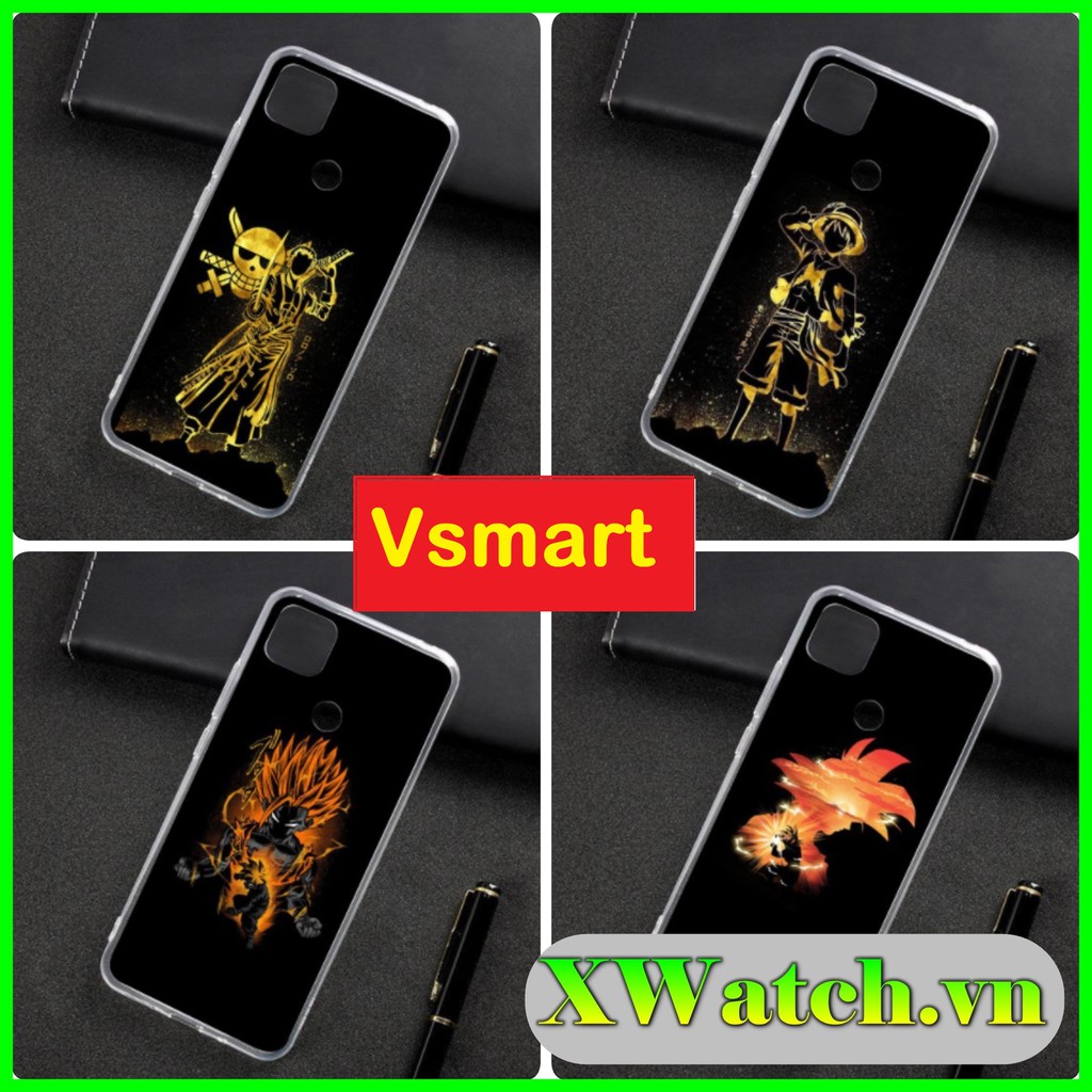 Ốp silicon in hình anime Vsmart Live 4 Joy4 Active 3 Joy 3 Joy 2+ Joy 1+ Live Ais/Aris pro Bee 3 Star 3 Star 4
