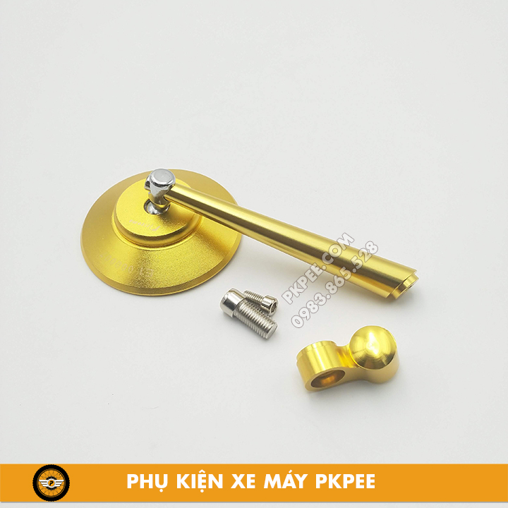 Kính Gương Chiếu Hậu Tròn Mẫu Rizoma - Tặng Ron Chế Xoay