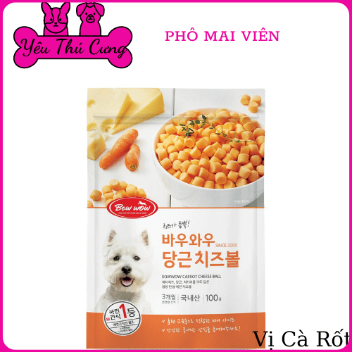 Phô mai bowwow nhiều hương vị ...yêu thú cưng...