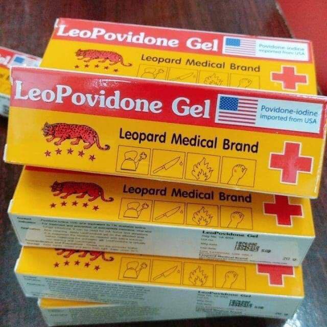 [HCM]CHERRY PHARMACY: Gel sát khuẩn Leopovidone 20g (THÁI LAN)