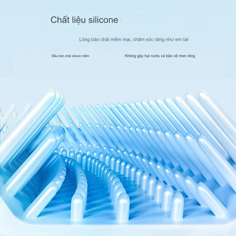 Bàn chải đánh răng chữ u cho bé Chất Liệu Silicon