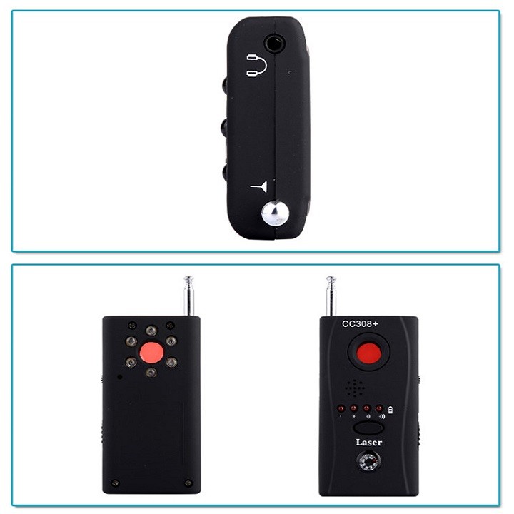 Máy phát hiện camera và máy ghi âm CC308+ cao cấp