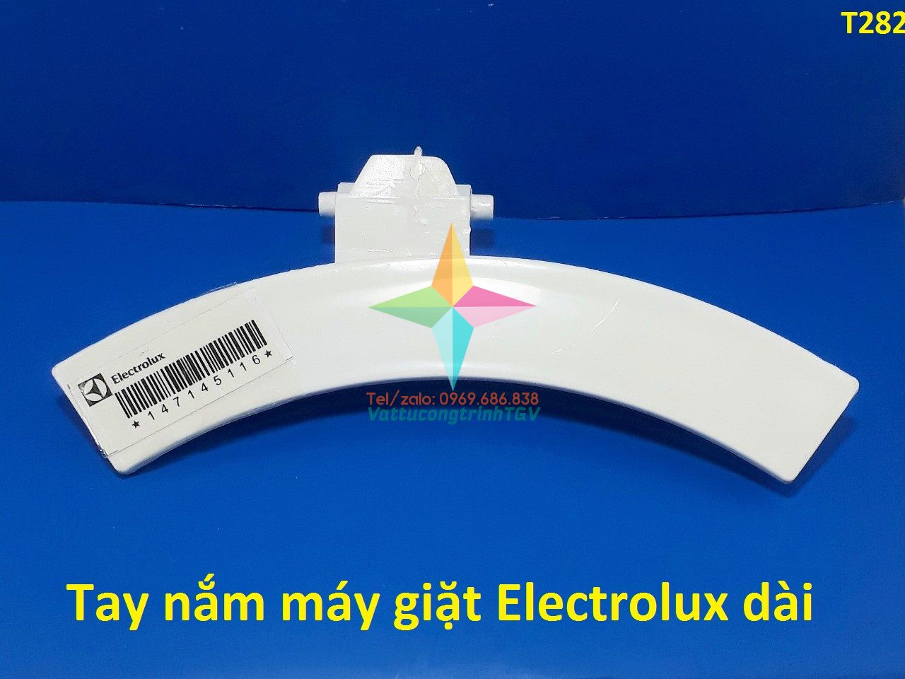 Tay nắm cửa 19.5 cm thay thế cho máy giặt ELECTROLUX của ngang hãng